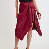 Asymmetric Hem Skirt