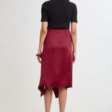 Asymmetric Hem Skirt