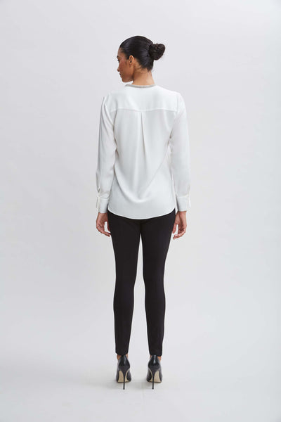 Silk Long Sleeve Chain Shirt Image 4