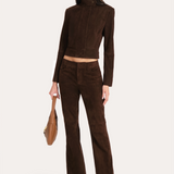 Gigi Suede Moto Jacket