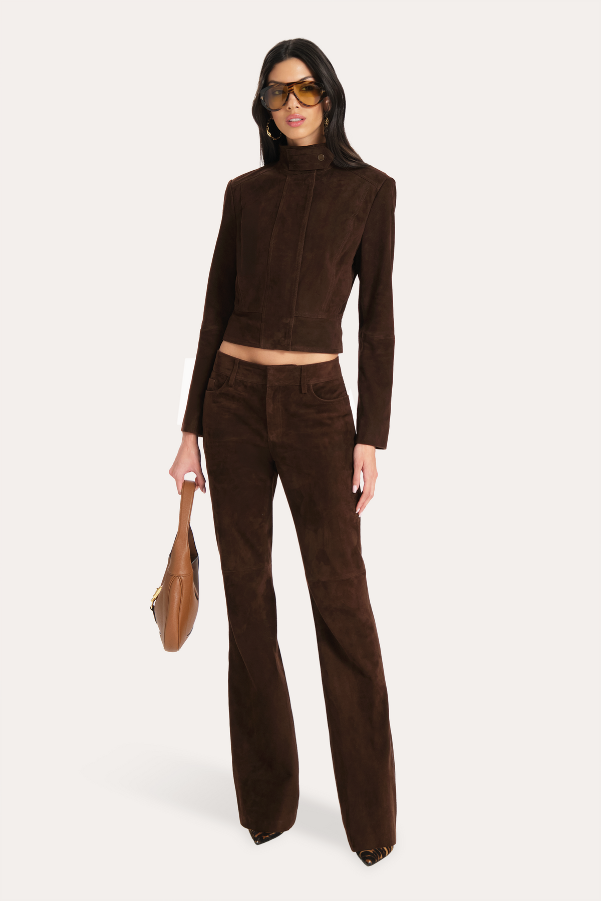 Gigi Suede Moto Jacket