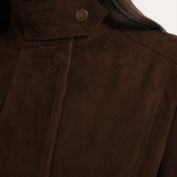 Gigi Suede Moto Jacket