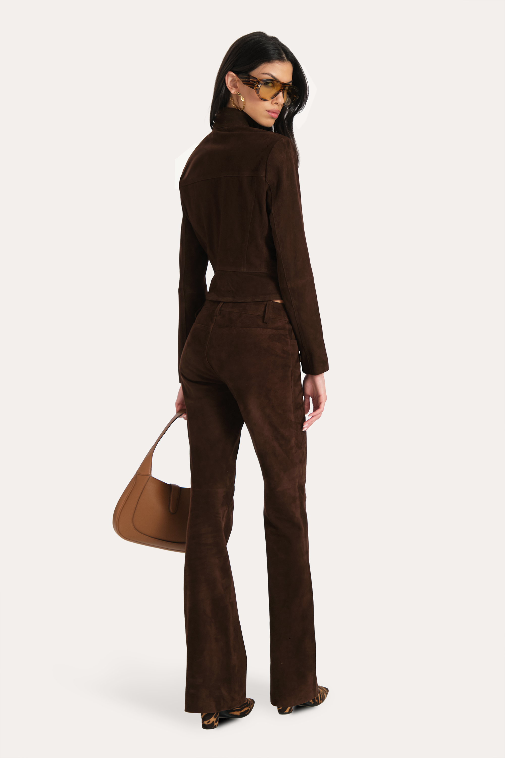Gigi Suede Moto Jacket