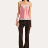Anouk Suede Flared Pants