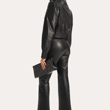 Belle Lamb Leather Jacket