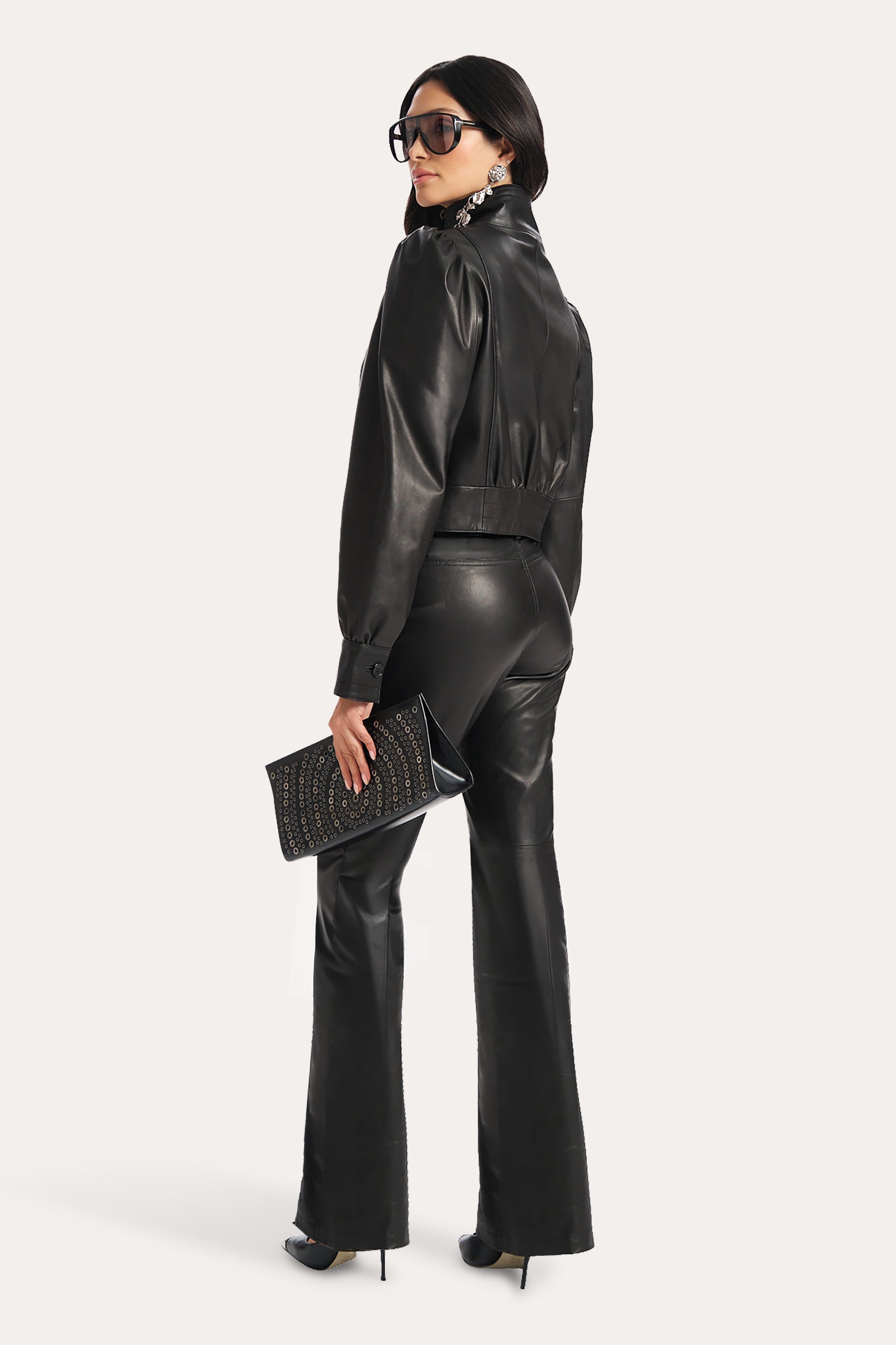 Belle Lamb Leather Jacket