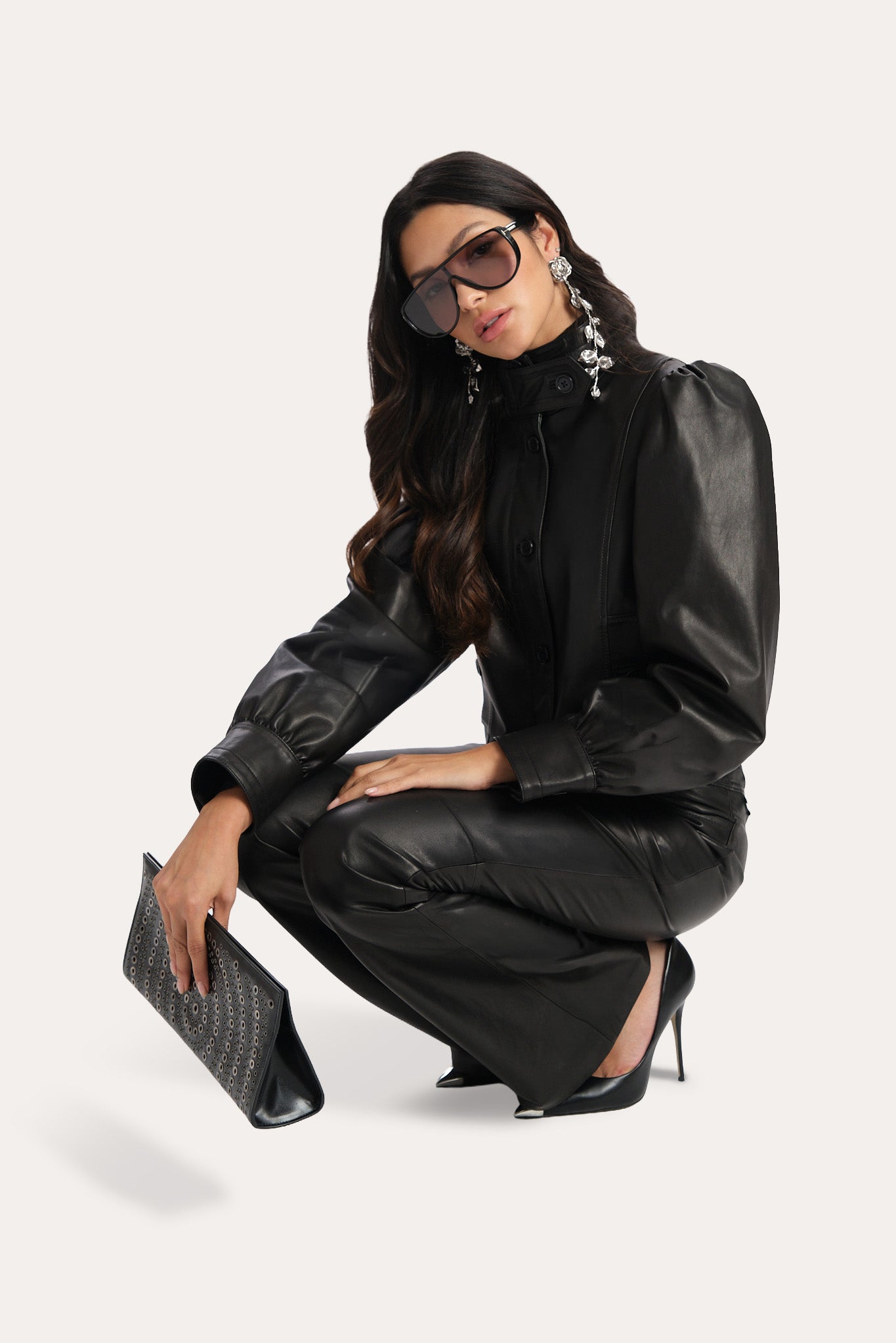 Belle Lamb Leather Jacket