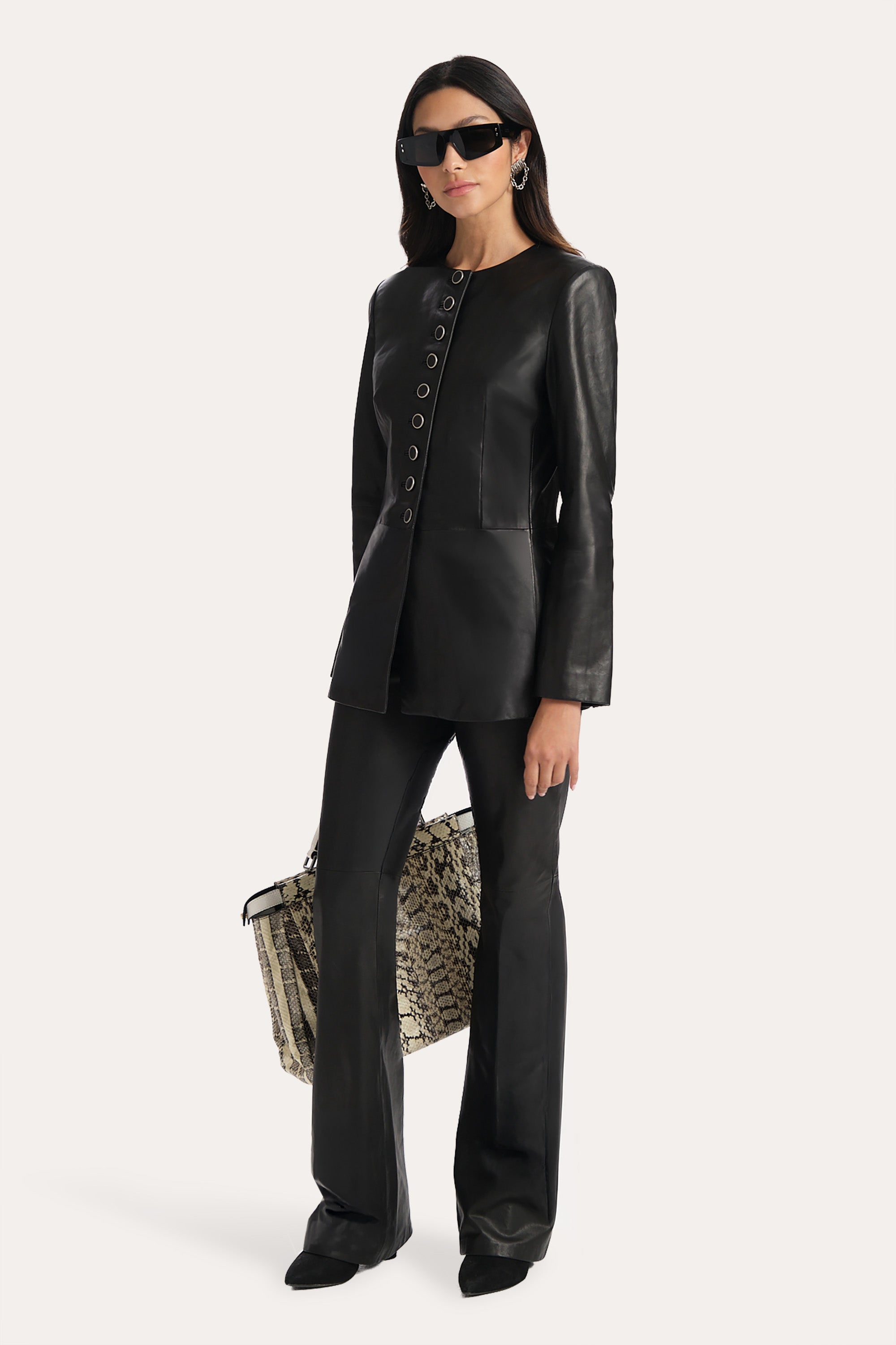 Anouk Lamb Leather Jacket