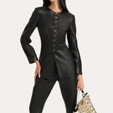 Anouk Lamb Leather Jacket