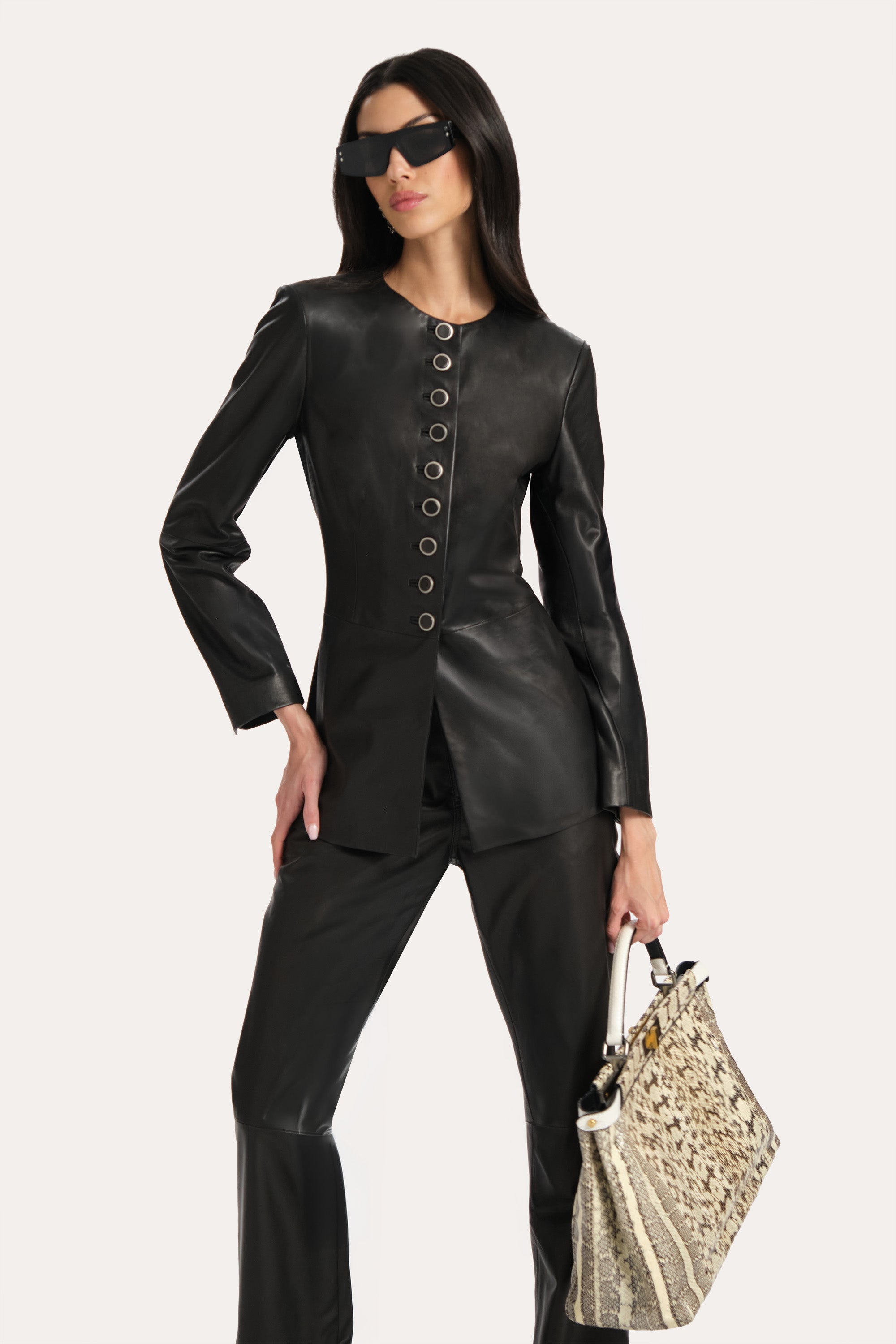 Anouk Lamb Leather Jacket