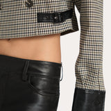 Leone Italian Plaid Jacket