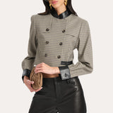 Leone Italian Plaid Jacket