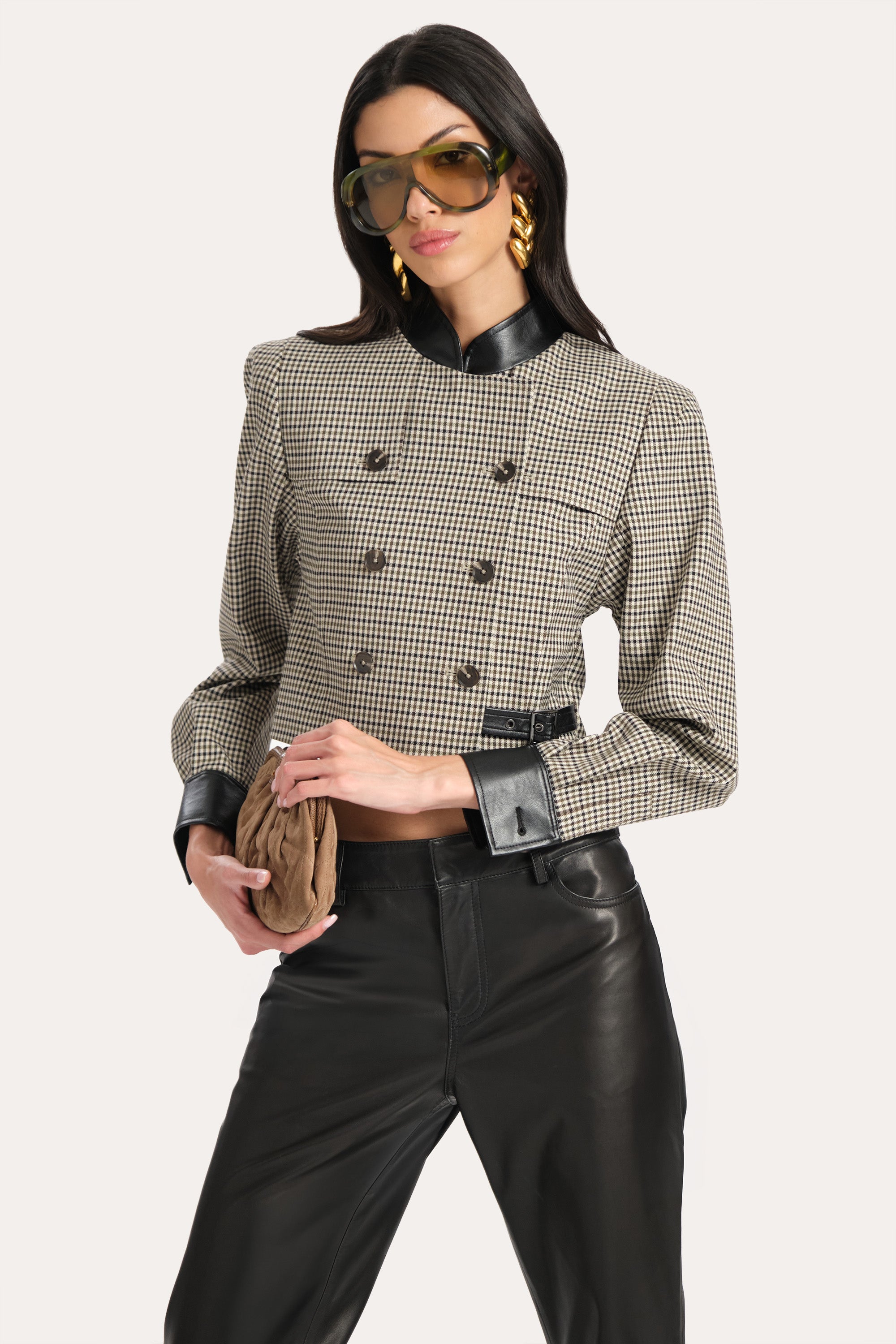 Leone Italian Plaid Jacket