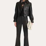 Anouk Lamb Leather Pants