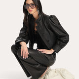 Anouk Lamb Leather Pants