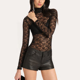 Blake Lamb Leather Shorts