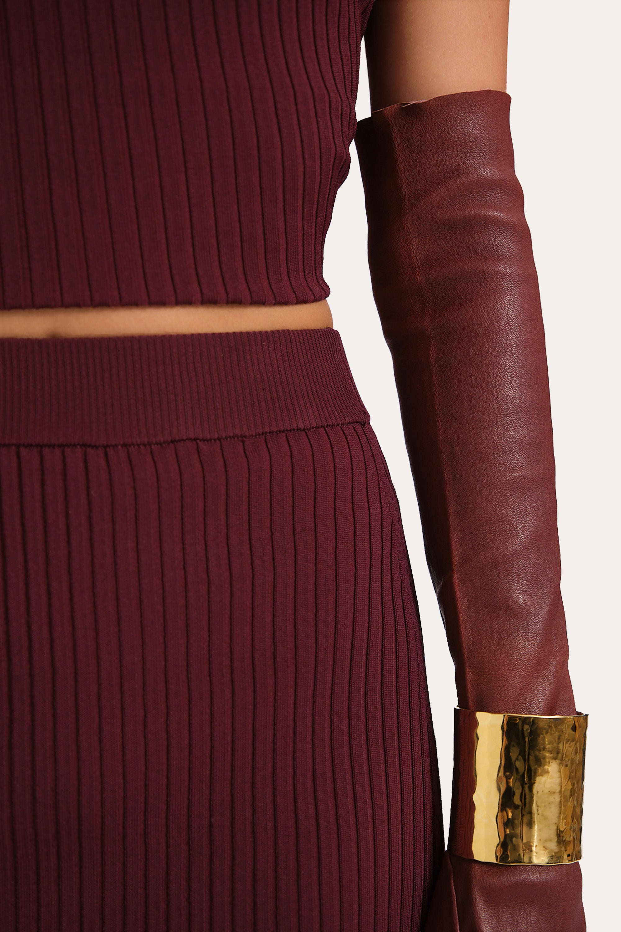 Frankie Rib Sweater Skirt
