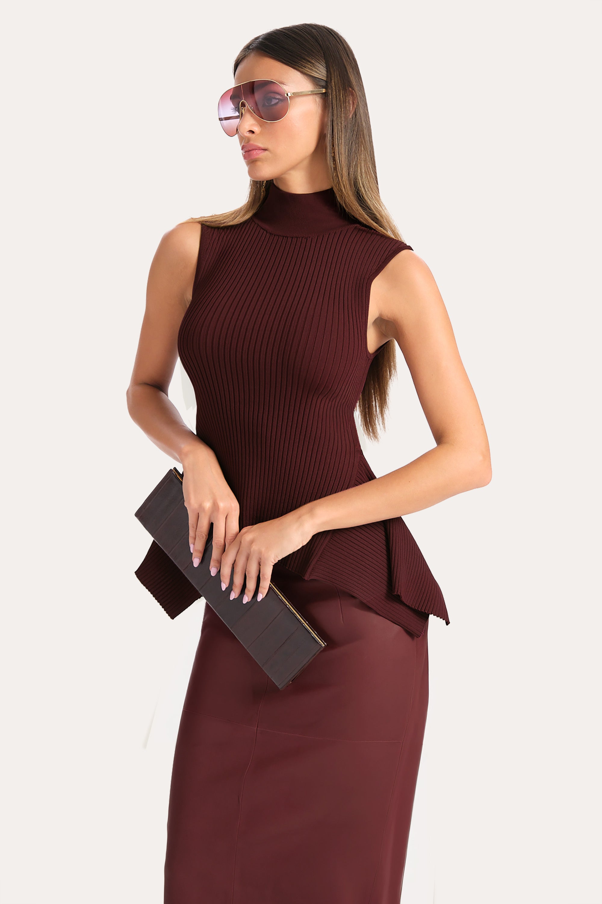 Francesca Rib Sweater Top
