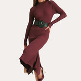 Fiona Rib Sweater Dress