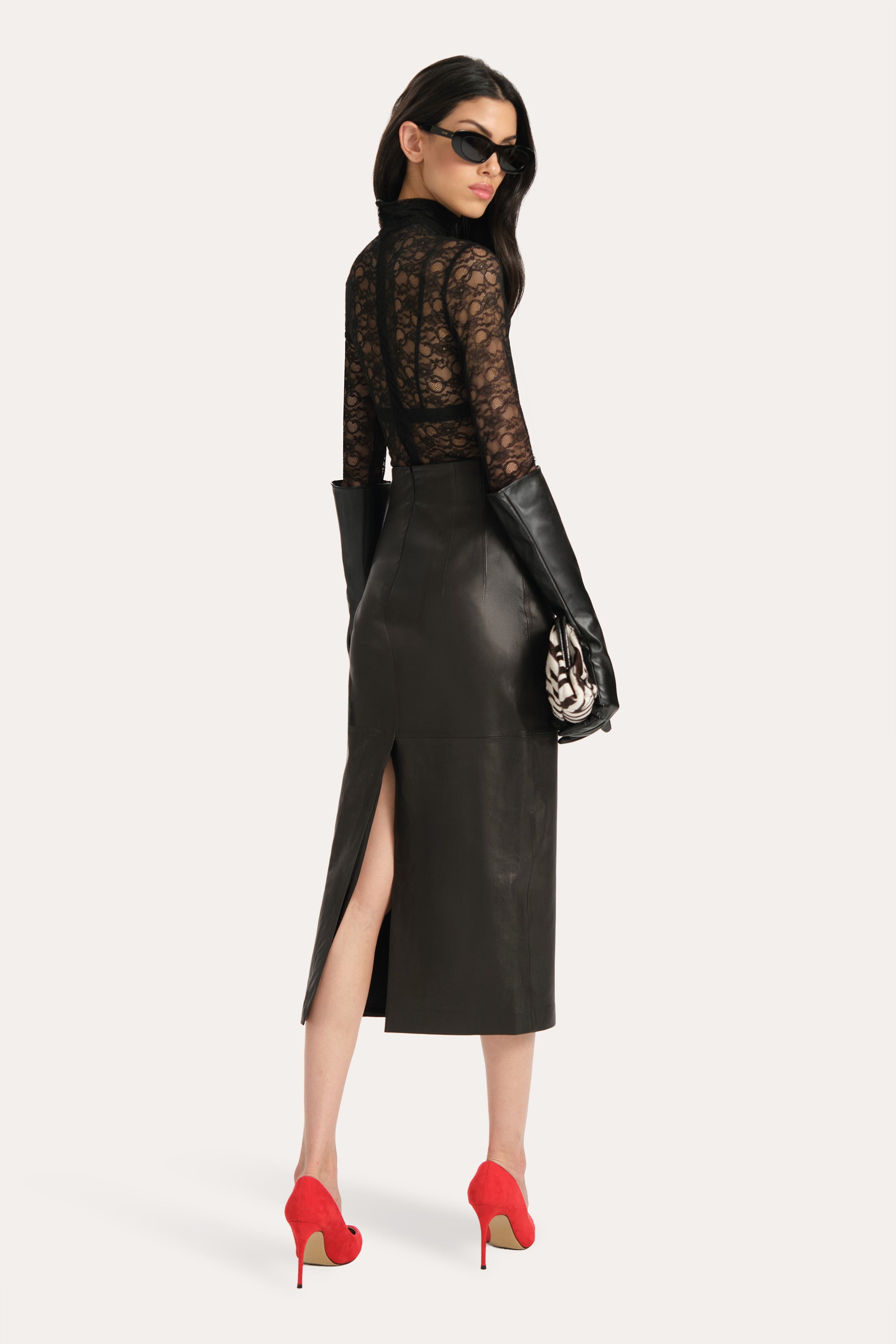 Annabelle Rebrodé Lace Bodysuit