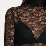 Annabelle Rebrodé Lace Bodysuit