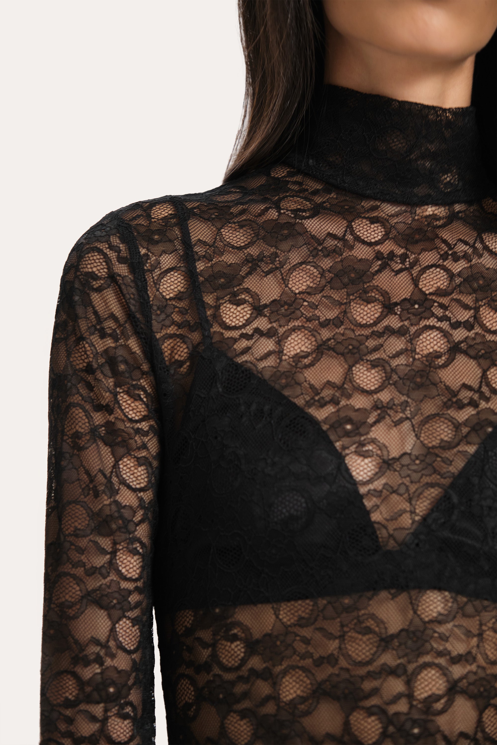 Annabelle Rebrodé Lace Bodysuit