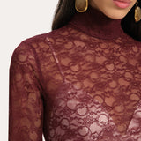 Annabelle Rebrodé Lace Bodysuit