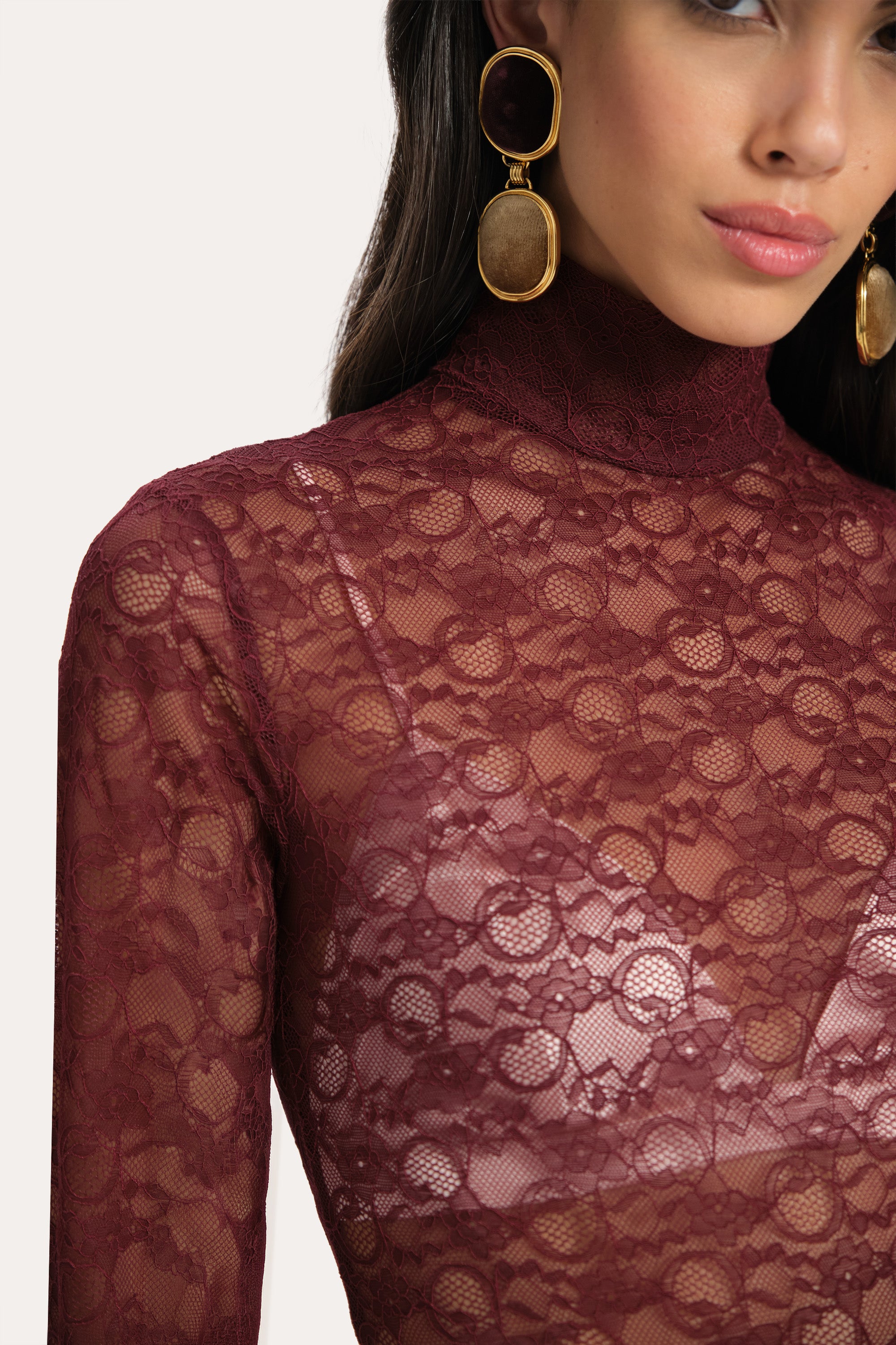 Annabelle Rebrodé Lace Bodysuit