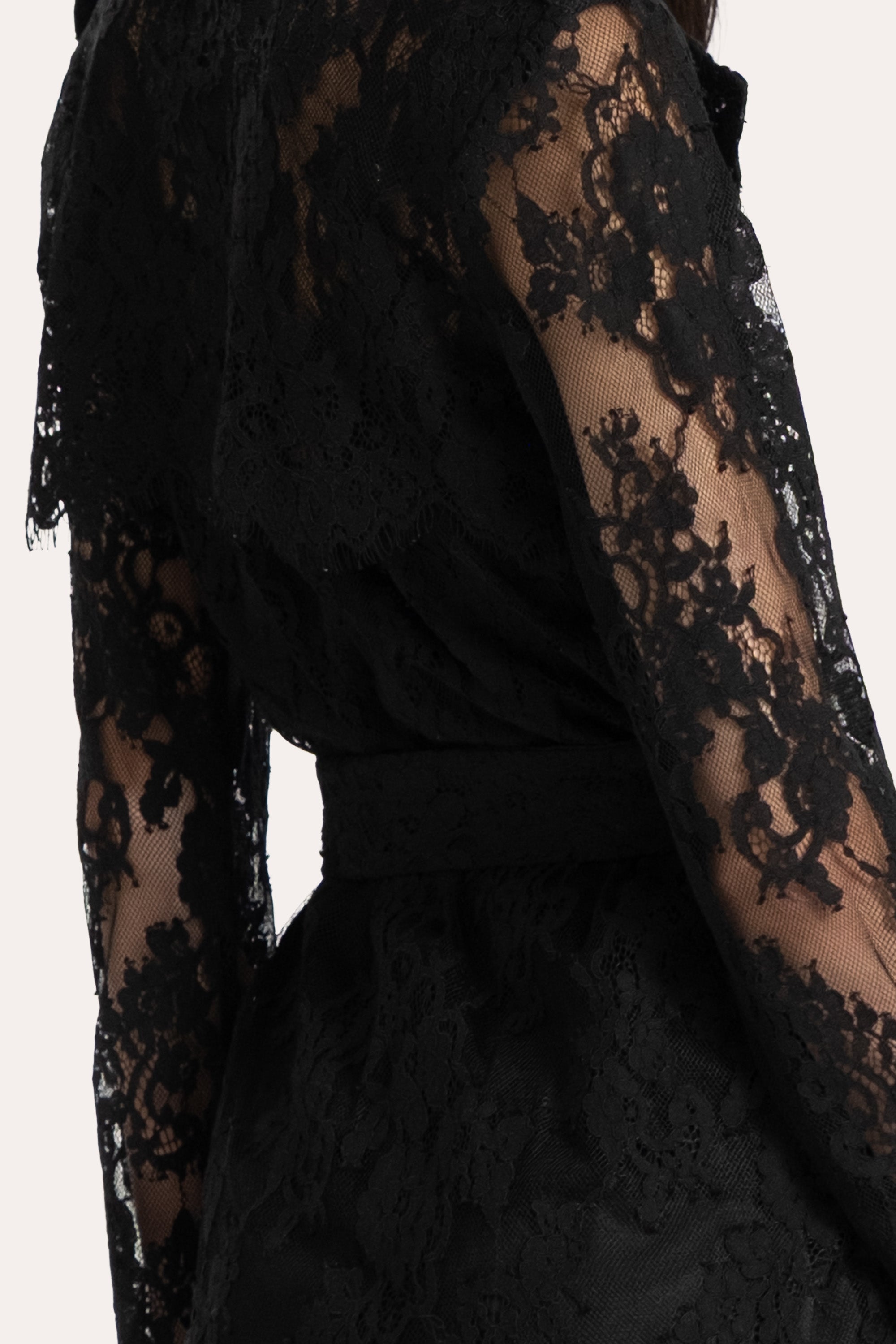Alix Lace Trench Coat