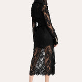 Alix Lace Trench Coat