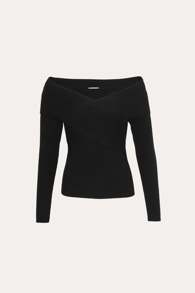 Off-Shoulder Sweater Image 1