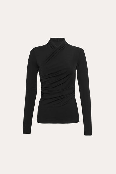 Ruched Draped Knit Image 1