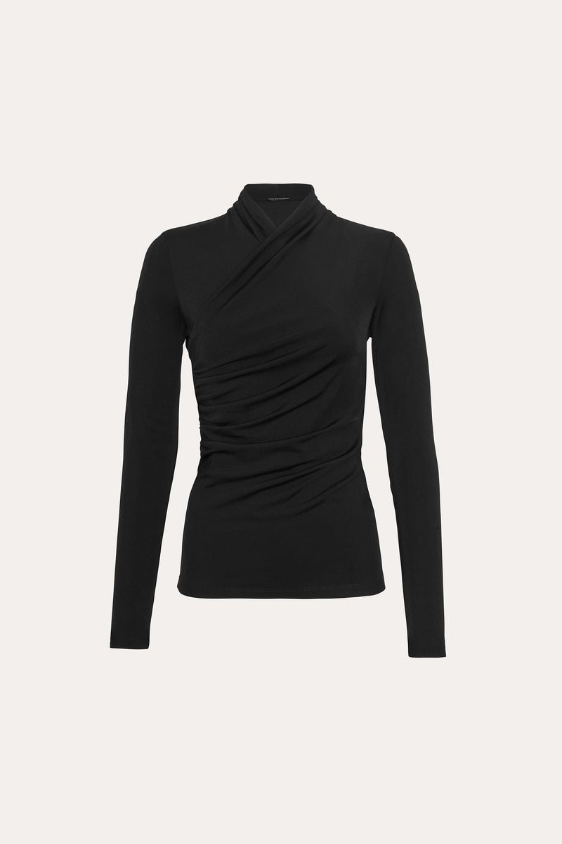 Ruched Draped Knit