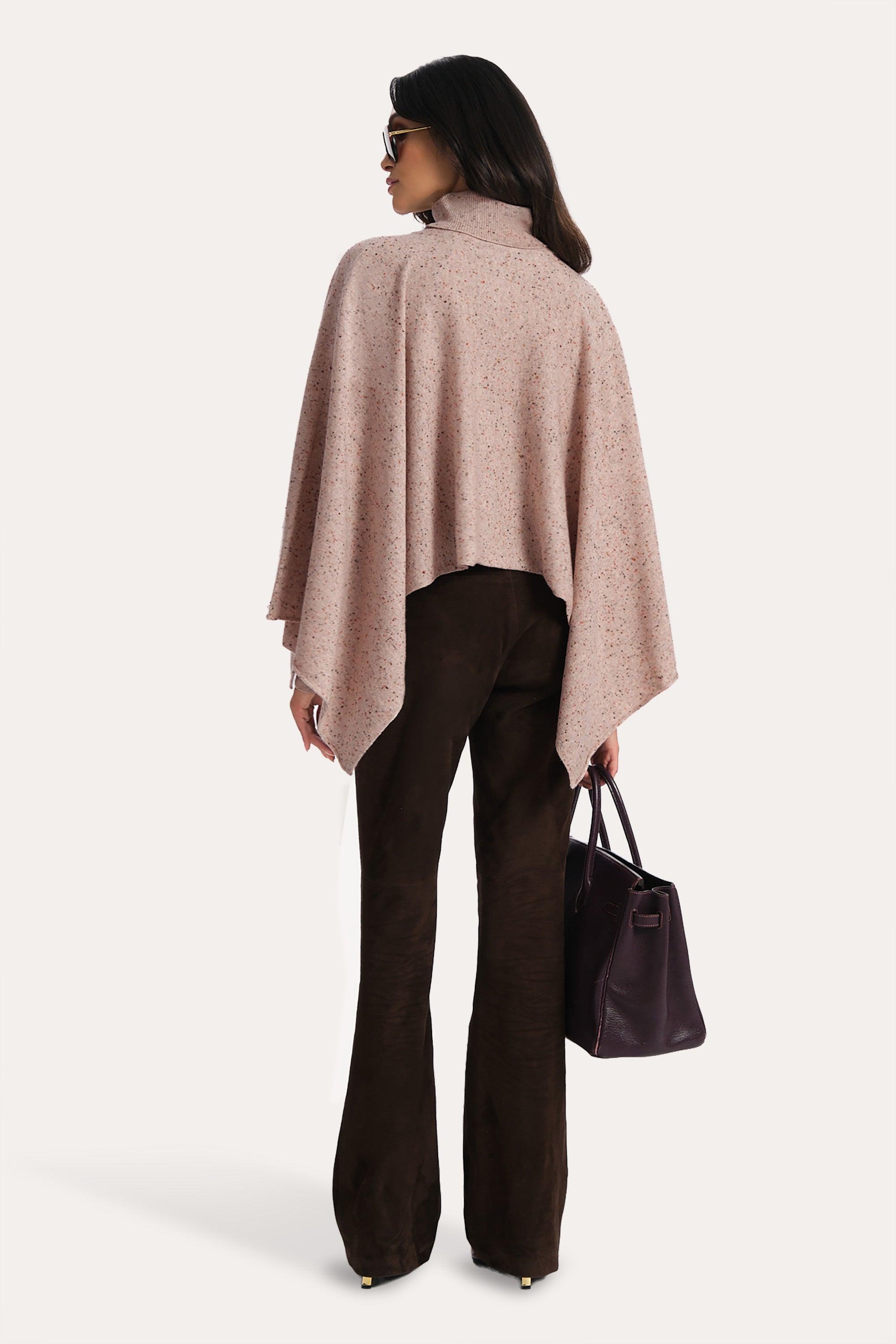 Kennedy Cashmere Poncho