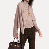 Kennedy Cashmere Poncho
