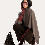 Kennedy Cashmere Poncho