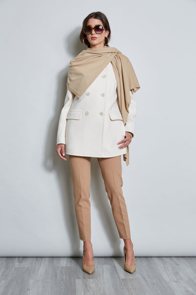 Faux Fur Collar Peacoat Image 6