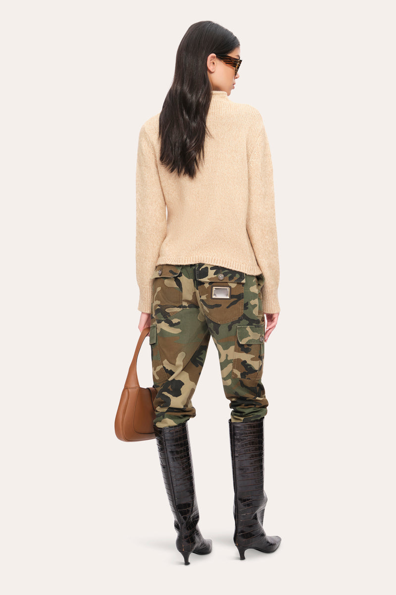 Cable Cotton Wool Sweater