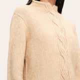 Cable Cotton Wool Sweater