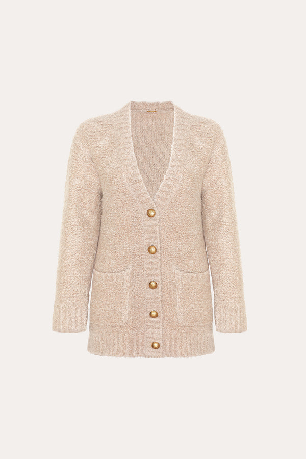 Boucle Merino Cardigan