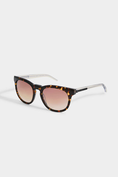 Round Acetate Sunglasses Image 2