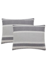 Tahari Stripe 3-Piece Comforter Set, Full/Queen