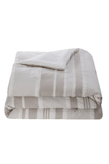 Tahari Stripe 3-Piece Comforter Set, Full/Queen
