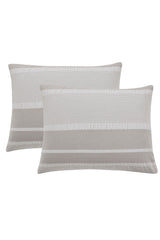 Tahari Stripe 3-Piece Comforter Set, Full/Queen