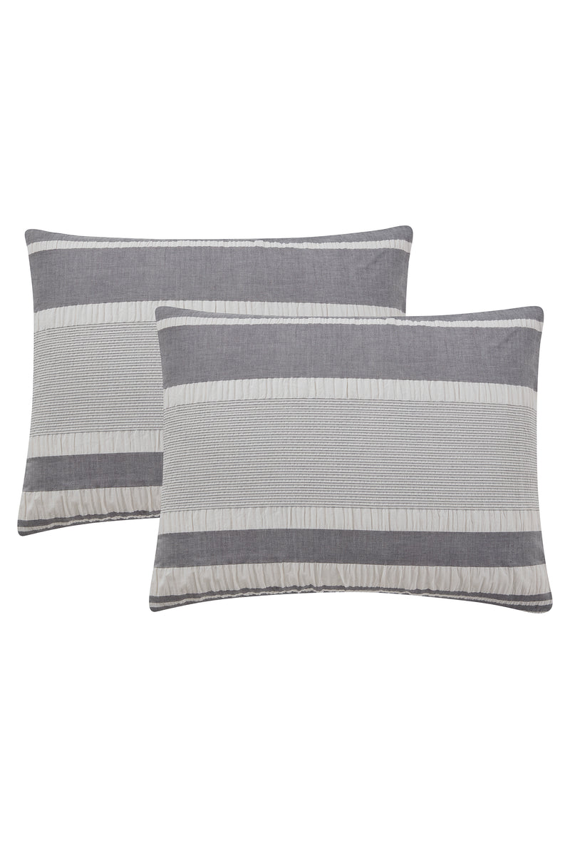 Tahari Stripe 3-Piece Comforter Set, King