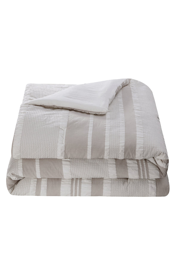 Tahari Stripe 3-Piece Comforter Set, King