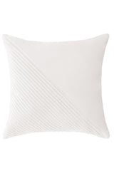 Tahari Asymmetrical Stripe Reversible Square Pillow