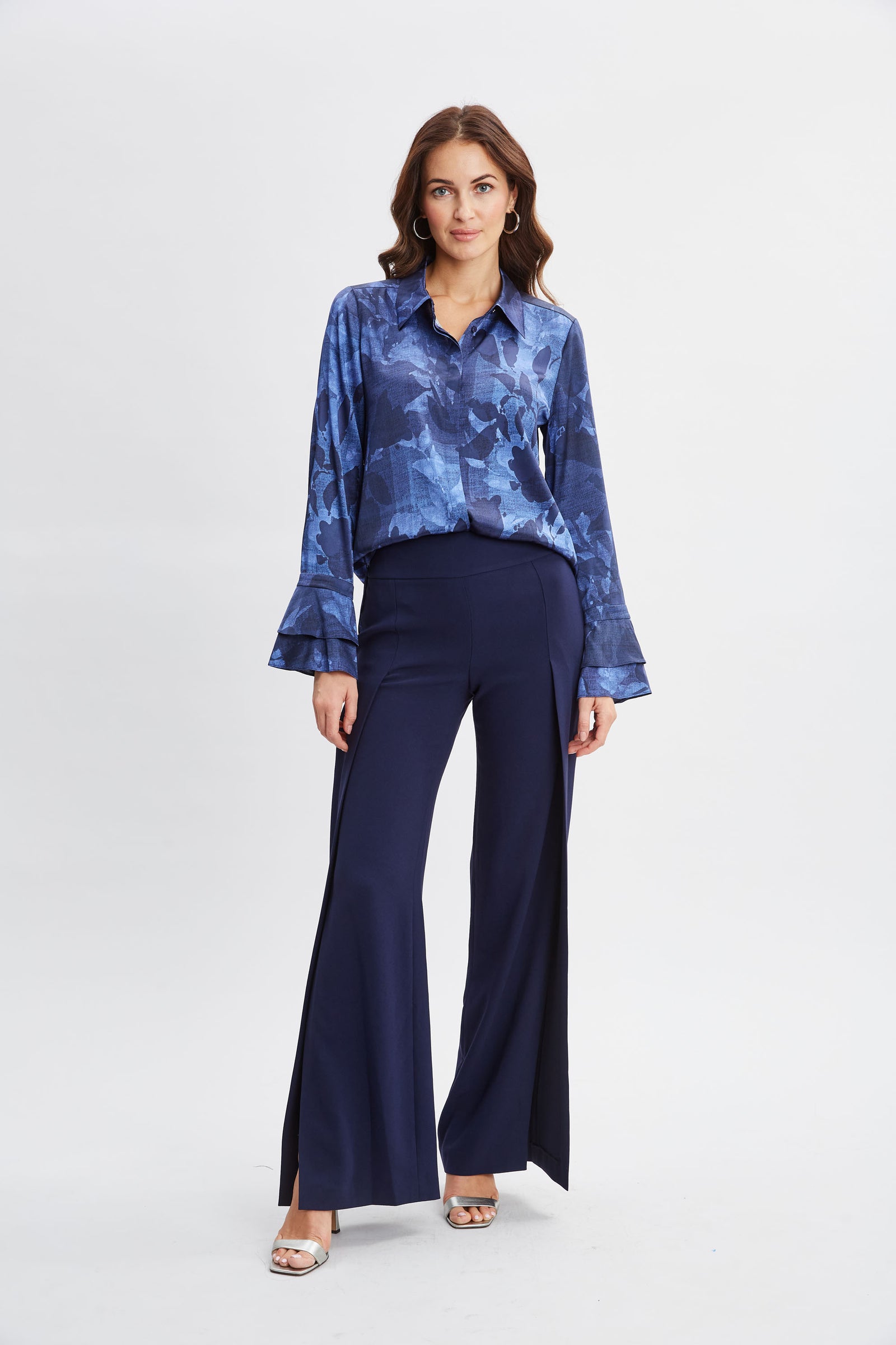 ◆ELIE TAHARI シルクナイトシャドウドレス Silk Satin Night Shadow Shirt – Elie Tahari