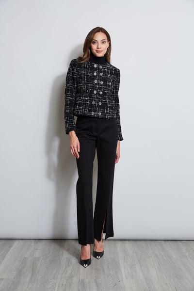 Metallic Kissed Tweed Jacket Image 4