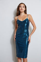 Sequin Slip Dress